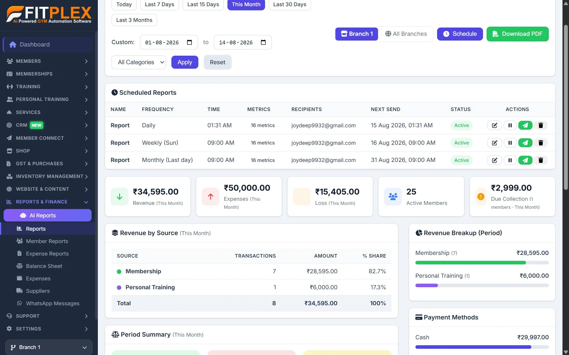 The Complete Guide to Gym POS Billing and Inventory Control